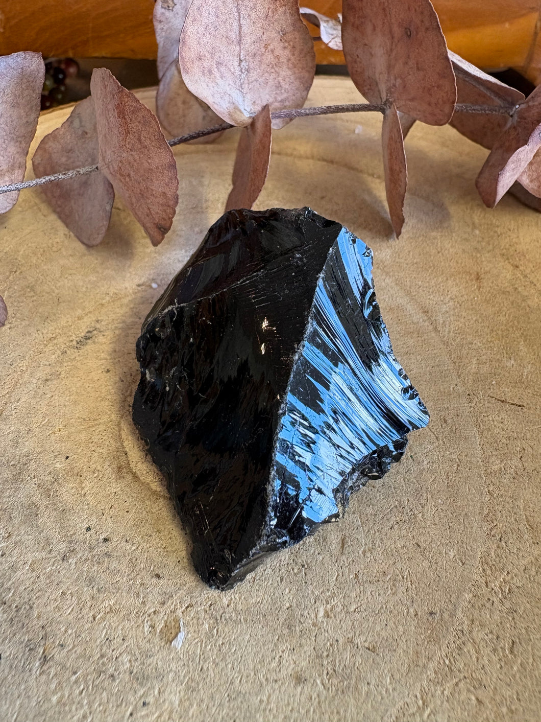 Black Obsidian Chunk SKU 25494