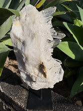 Clear Quartz Cluster on Stand SKU 26385