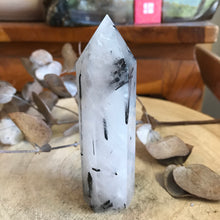 Tourmalinated Quartz Point SKU 23490