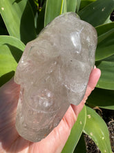 Smoky Quartz Point Skull Carving SKU 26597