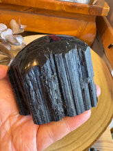 Black Tourmaline Part Polished Chunk SKU 24176