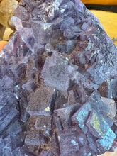 Cubic Purple Fluorite Cluster SKU 25034