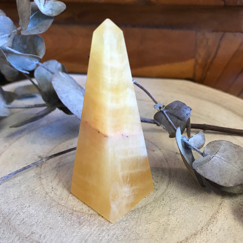 Orange Calcite Obelisk SKU 22484