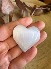 Selenite Small Heart SKU 26060
