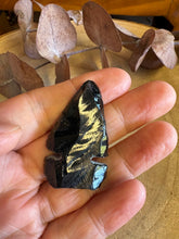 Black Obsidian Arrowhead Carving SKU 25649A