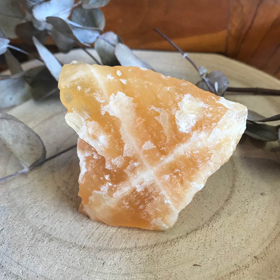 Orange Calcite Chunk SKU 22464