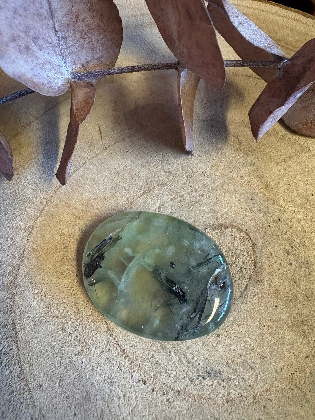 Prehnite Smooth Stone SKU 26134B