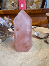 Rose & Hematoid Quartz Point SKU 24102