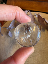 Clear Quartz Smooth Stone SKU 25463