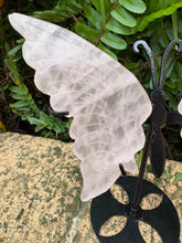 Rose Quartz Butterfly on Stand SKU 25134A