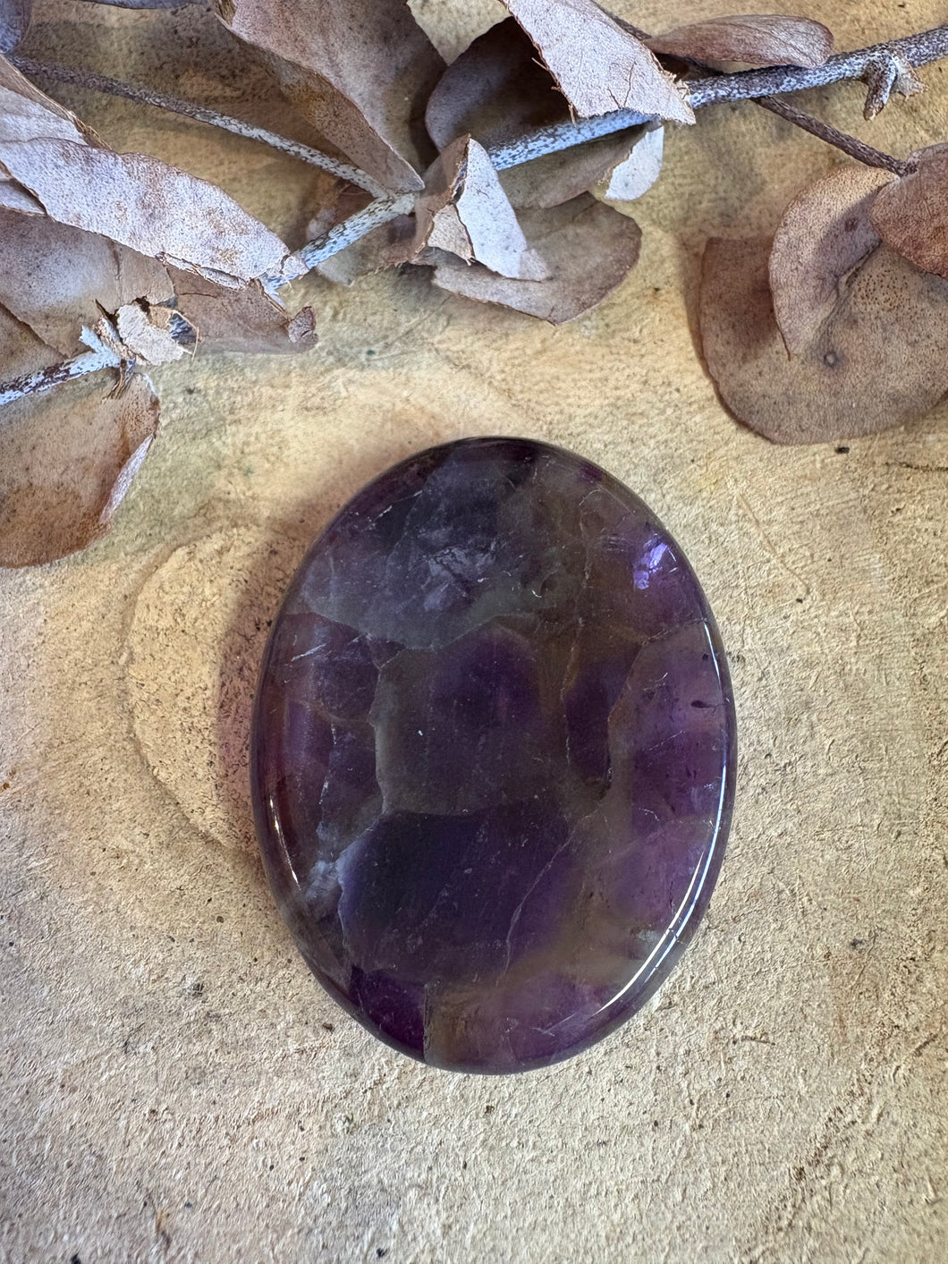 Amethyst Worry Stone SKU 25077A