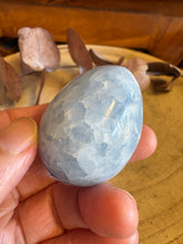 Blue Calcite Egg SKU 25828