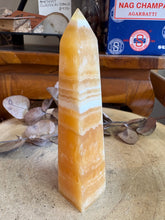 Orange Calcite Obelisk SKU 24936