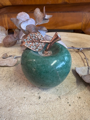 Green Aventurine Apple SKU 25322