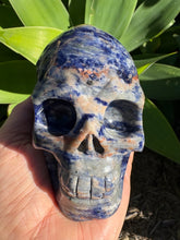 Sodalite Skull Carving SKU 26581