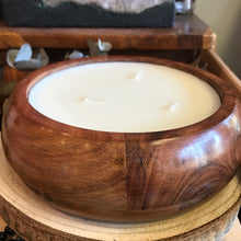 Mia Wooden Bowl Candle