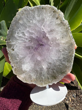 Amethyst & Quartz Slab on Stand SKU 26770
