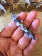 Chevron Amethyst Mini Dagger Carving SKU 26842