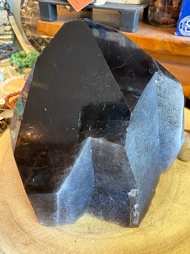 Smoky Quartz Natural Point Cluster SKU 25074