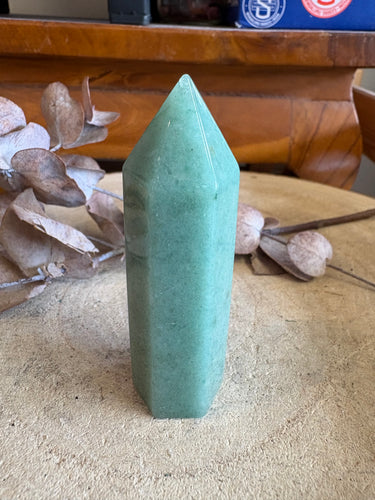 Green Aventurine Point SKU 25219