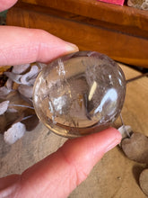 Smoky Quartz Palm Stone SKU 24137