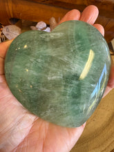 Green Fluorite Heart SKU 24543