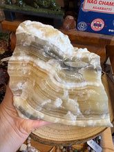 Banded Orange Calcite Chunk SKU 26219