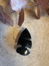 Black Obsidian Arrowhead Carving SKU 25649