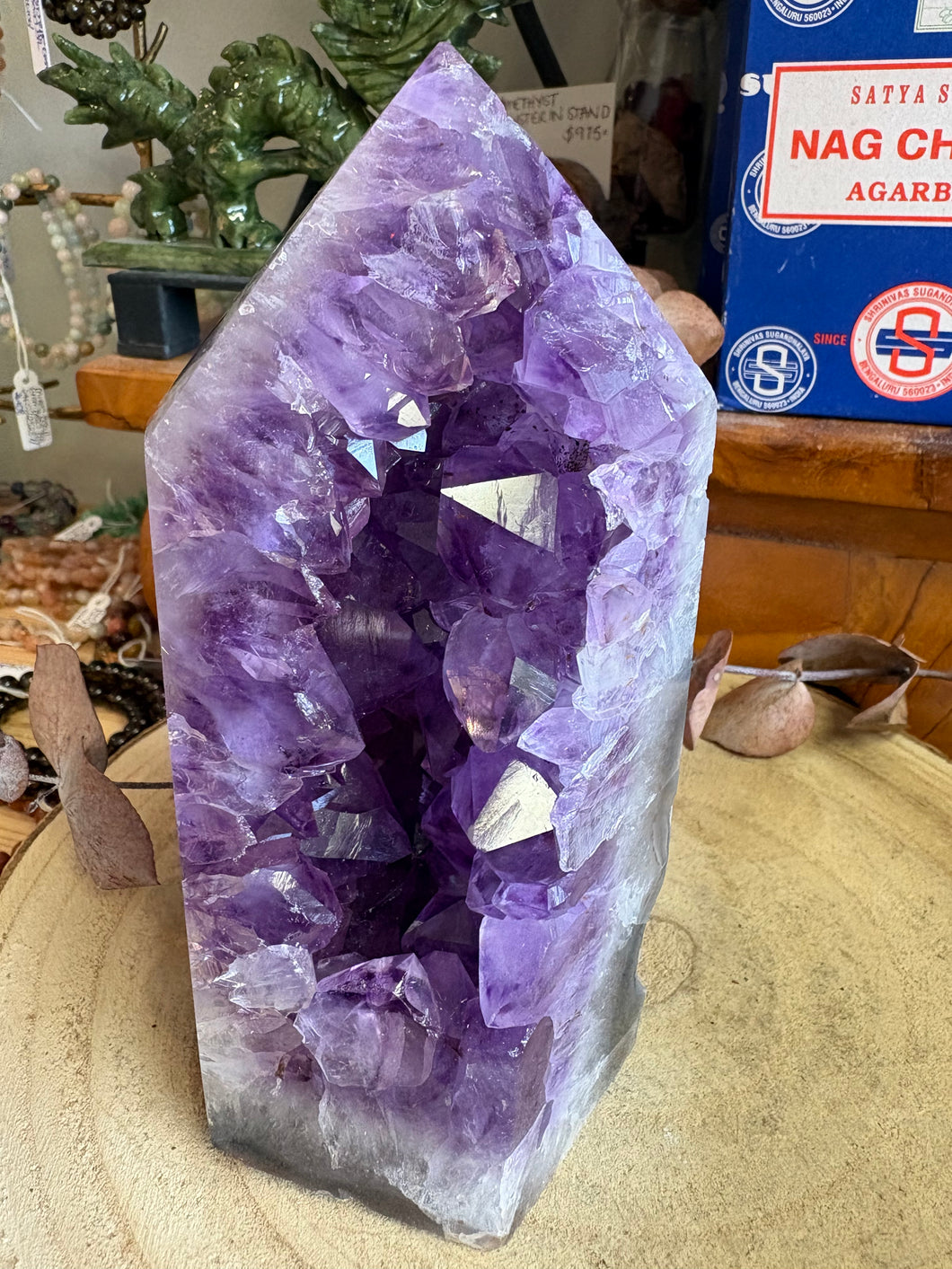 Amethyst Cluster Point SKU 26352