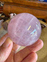 Rose Quartz Sphere SKU 25531