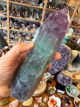 Rainbow Fluorite Point SKU 25040