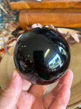 Black Obsidian Sphere SKU 25690