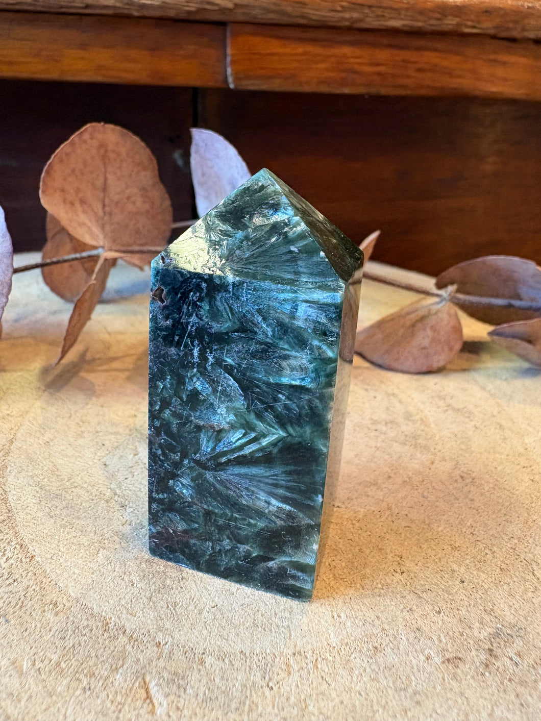 Seraphinite Obelisk SKU 26674
