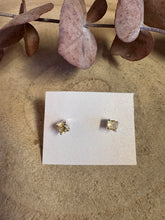 Sterling Silver Citrine Stud Earrings SKU 26341