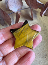Tiger Eye Star Carving SKU 26207A