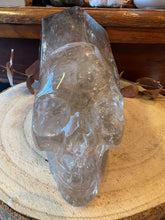 Smoky Quartz Skull & Point Statement Piece SKU 26591
