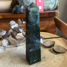 Moss Agate Obelisk SKU 23341