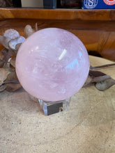 Rose Quartz Sphere SKU 24982