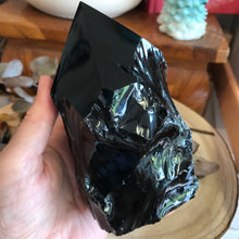 Black Obsidian Base Cut Point SKU 23033