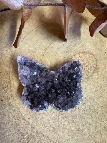 Amethyst Cluster Butterfly SKU 26290B