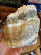 Banded Orange Calcite Chunk SKU 26219
