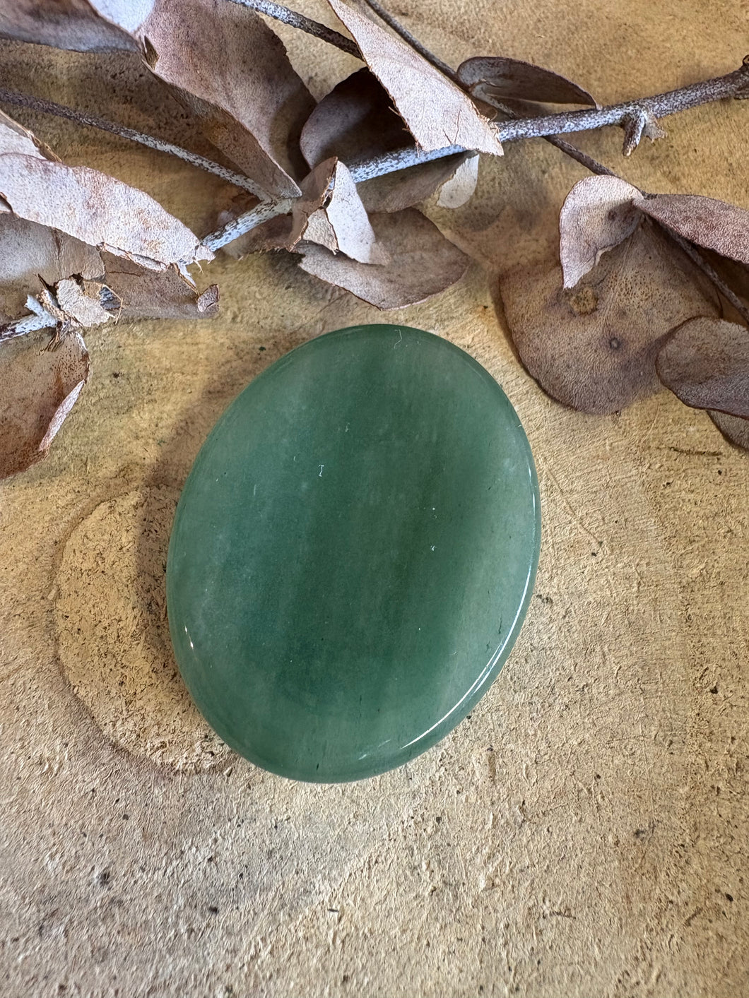 Green Aventurine Worry Stone SKU 25081A