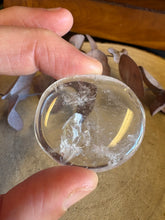 Clear Quartz Smooth Stone SKU 25463A