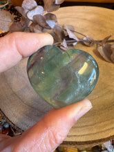 Rainbow Fluorite Heart SKU 25206