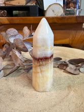 Red Aragonite Point SKU 24591