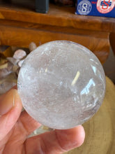 Clear Quartz Sphere SKU 24887