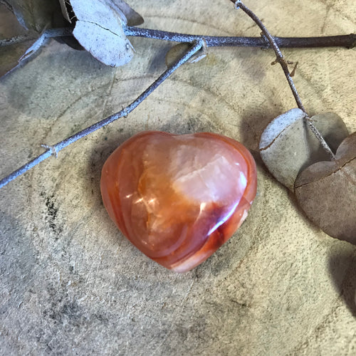 Carnelian Heart SKU 23639B