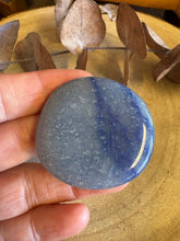 Blue Quartz Smooth Stone SKU 25601B