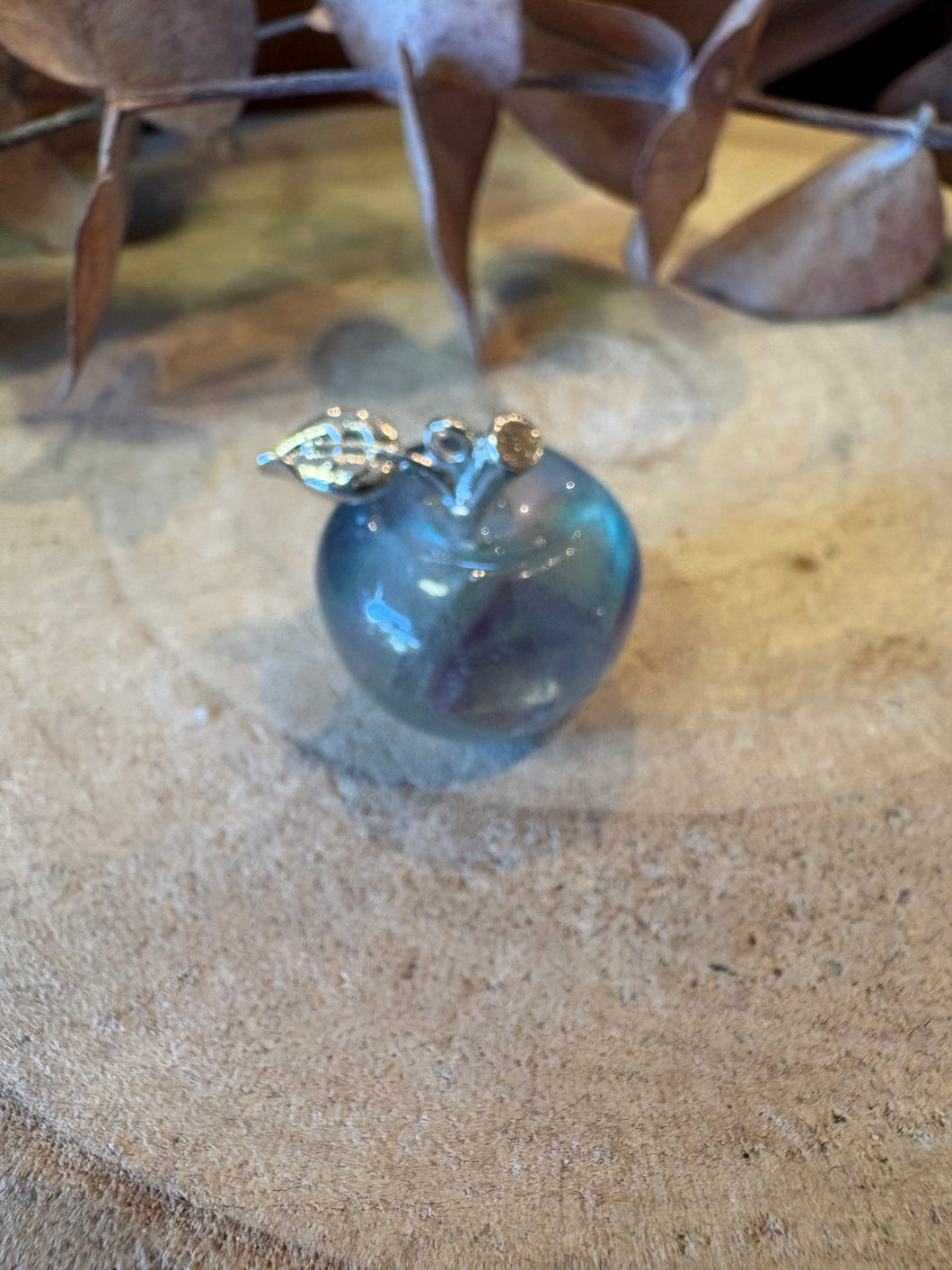 Rainbow Fluorite Mini Apple SKU 26664B