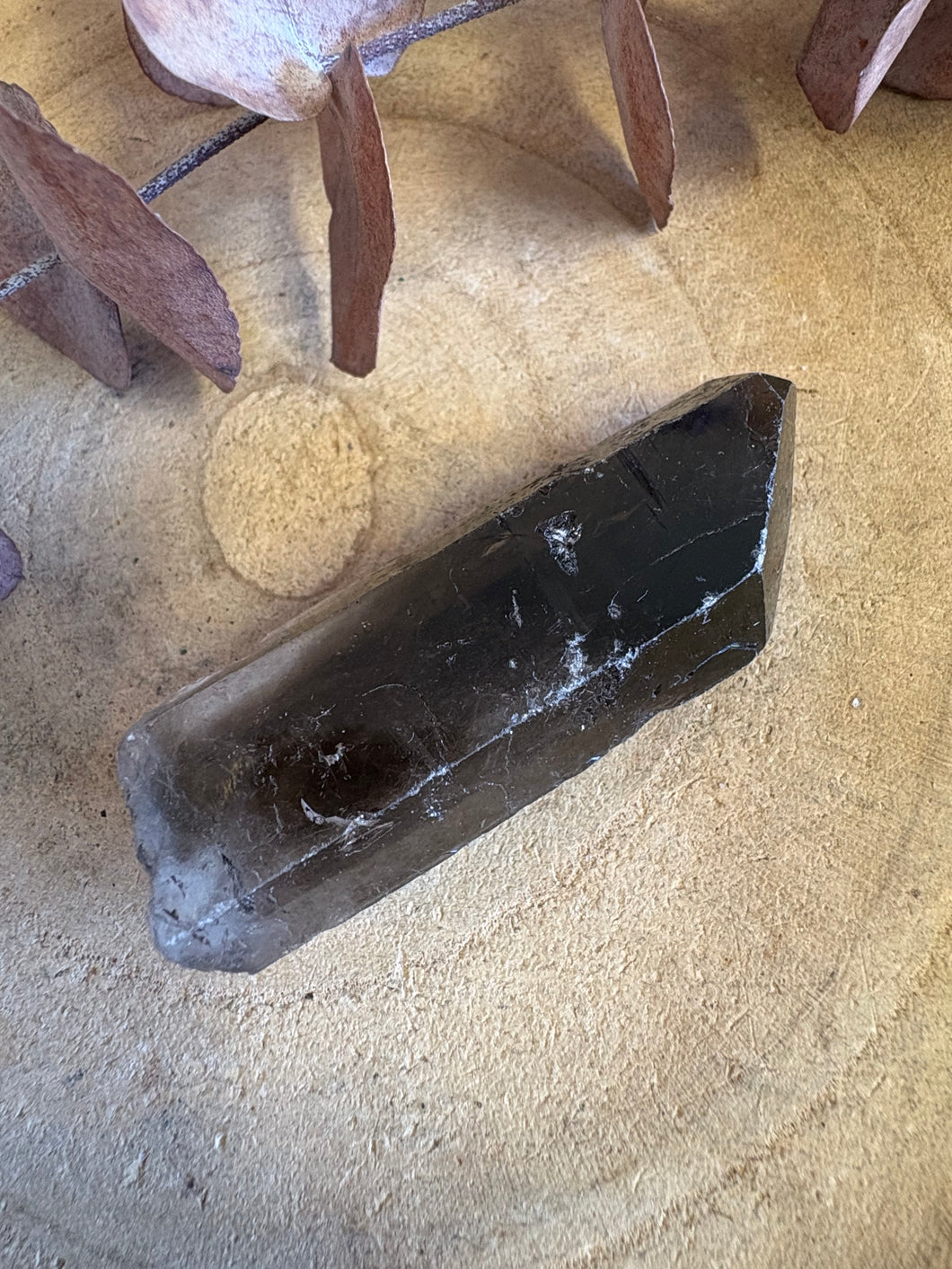 Smoky Quartz Natural Point SKU 25670